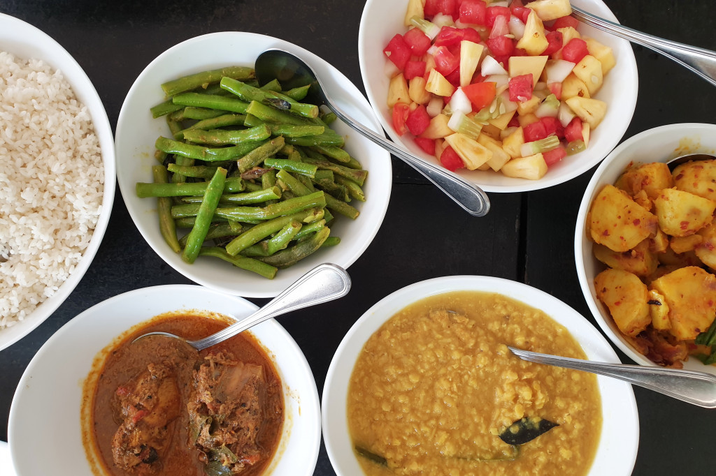LIBER Srí Lanka Sinharaja - rice and curry